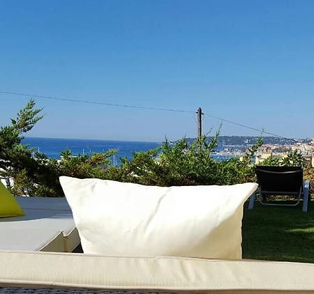 Cap Au Sud,Vue Panoramique Mer,Piscine Мантон Екстер'єр фото