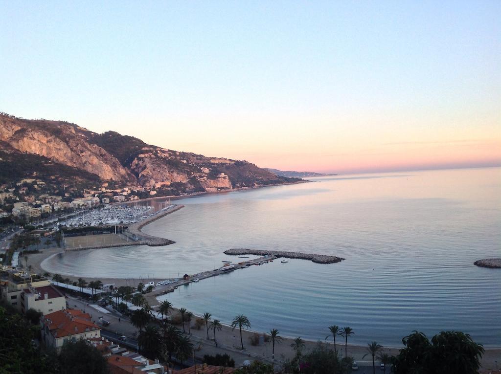 Cap Au Sud,Vue Panoramique Mer,Piscine Мантон Екстер'єр фото