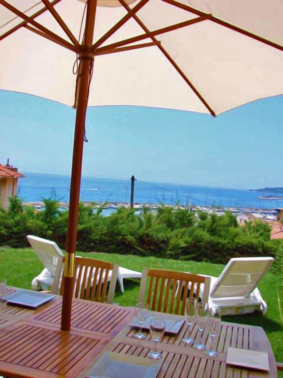 Cap Au Sud,Vue Panoramique Mer,Piscine Мантон Екстер'єр фото